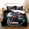 Новый комплект постельного белья Goblin Slayer Single Twin с принтом, комплект постельного белья с наволочкой, мягкое покрывало на кровать Single Double Quen Super King-Size Размерыd