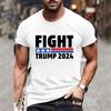 New Usa Tshirt Men Fashion Donald Trump T Shirt Unisex 3D Sports T-shirts Top