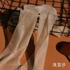 Summer Ultra-thin Shiny Pearlescent Stockings Micro-shiny Female Black Silk Invisible Legs Sexy First-line Plus Size Pantyhose