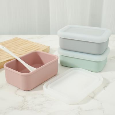 3 шт. Силиконовые ланч-боксы Bento, Контейнер для обеда, Герметичный контейнер для обеда с крышками для сохранения свежести, Контейнер для хранения продуктов без BPA