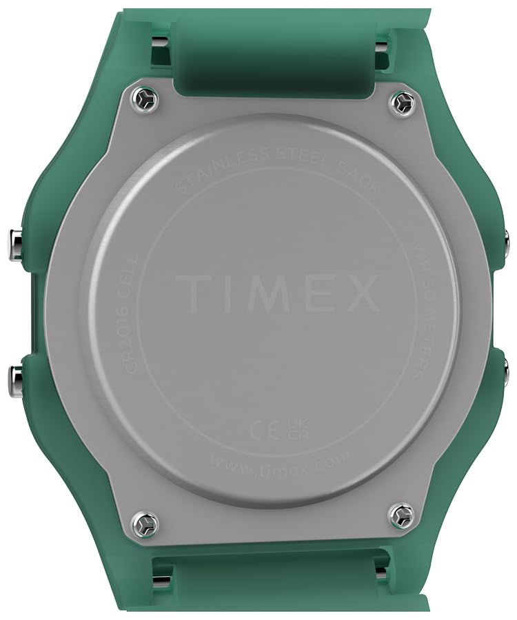 TIMEX Часы T80 Кварцевые 30M Водонепроницаемые Акриловые Зеленый Циферблат TW2Y34100 Унисекс [TIMEX] [Оригинал]
