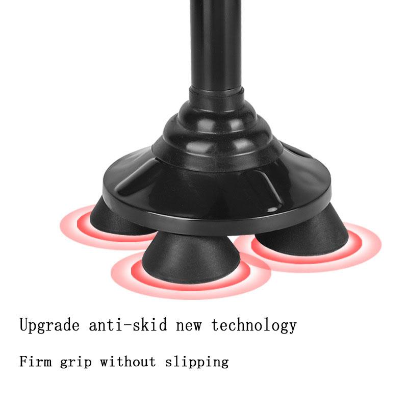 Складные костыли из алюминиевого сплава, телескопические противоскользящие посохи для пожилых людей, многофункциональная трость, фабрика посоха для скалолазания с лампой