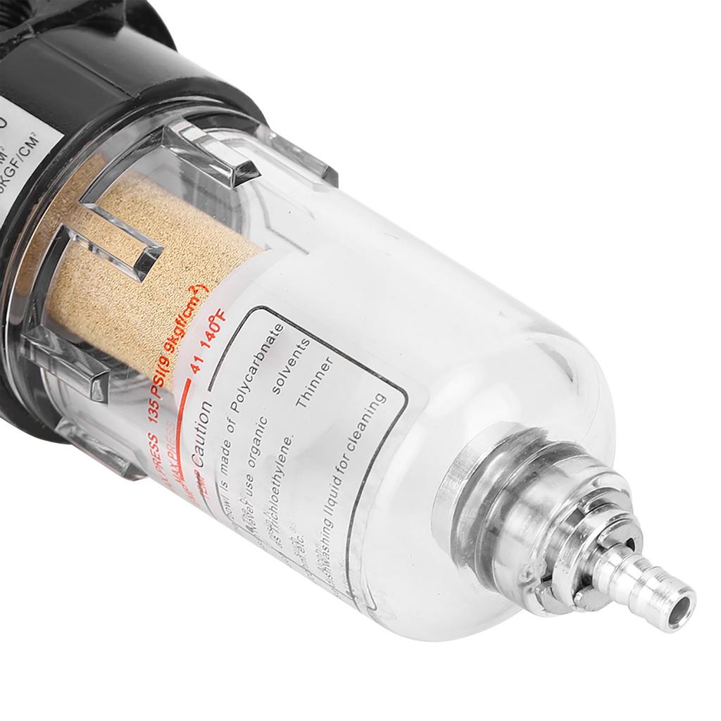 14 дюймов AFR2000 Масловодоотделитель Фильтр сжатого воздуха Обработка источника воздуха с манометром