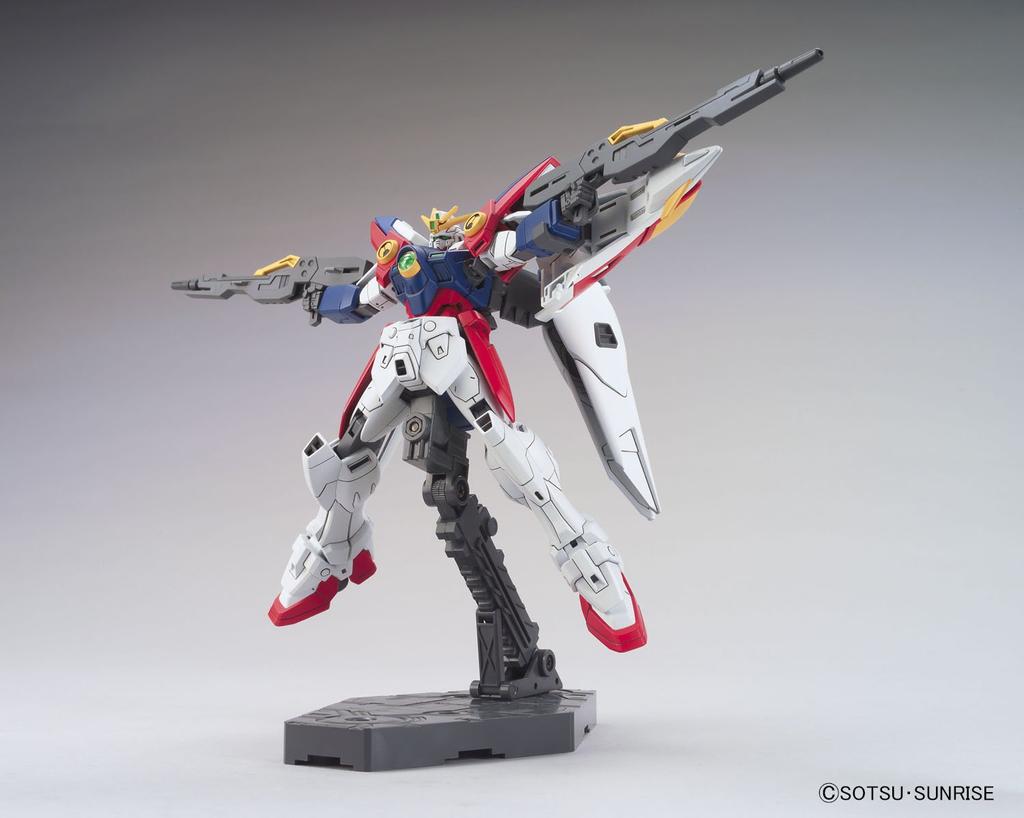 HGAC Wing Gundam Zero Mobile Отчет Gundam 1/144 XXXG-00W0 (Новый W)