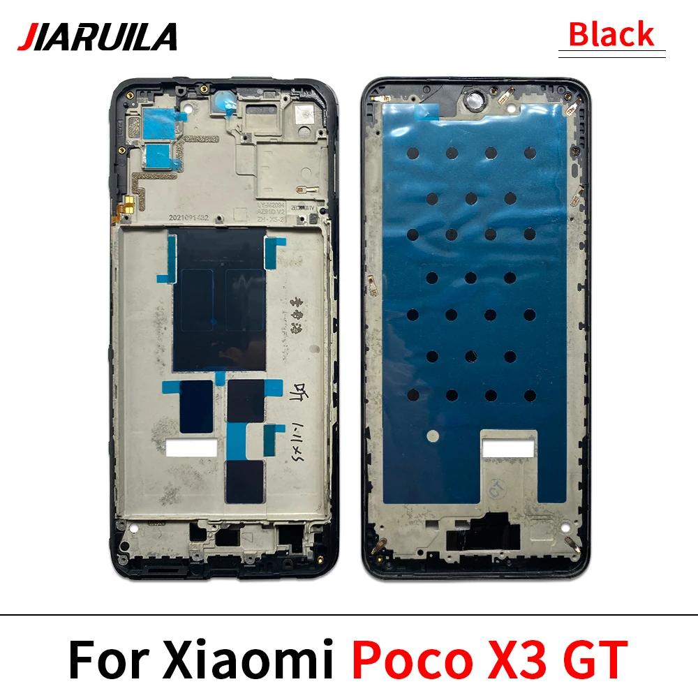 Housing Middle Frame LCD Bezel Plate Panel Cover For Xiaomi Poco C65 X3 F3 F4 GT M3 M4 Pro 4G 5G M5S X5 X6 Pro