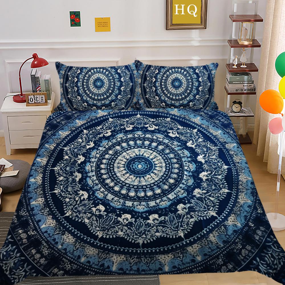 Комплект постельного белья для дома с 3D принтом дурмана, полиэстер, пододеяльник, женские постельные принадлежности, костюмы, мягкий домашний текстиль королевского размера