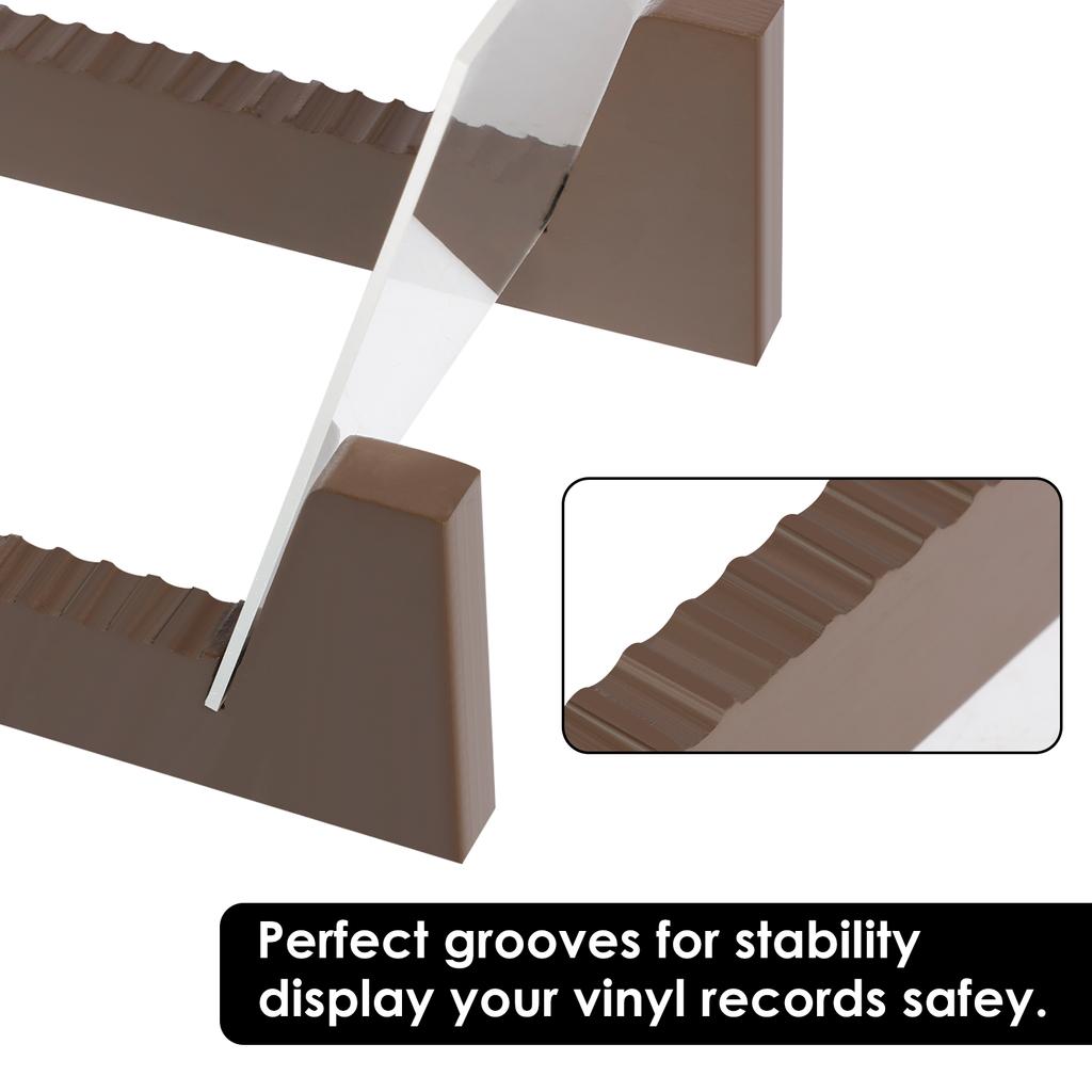 Стойка для хранения виниловых пластинок и компакт-дисков, деревянная подставка для журналов и альбомов, большая емкость, настольный держатель для домашнего декора коллекции произведений искусства, НОВАЯ