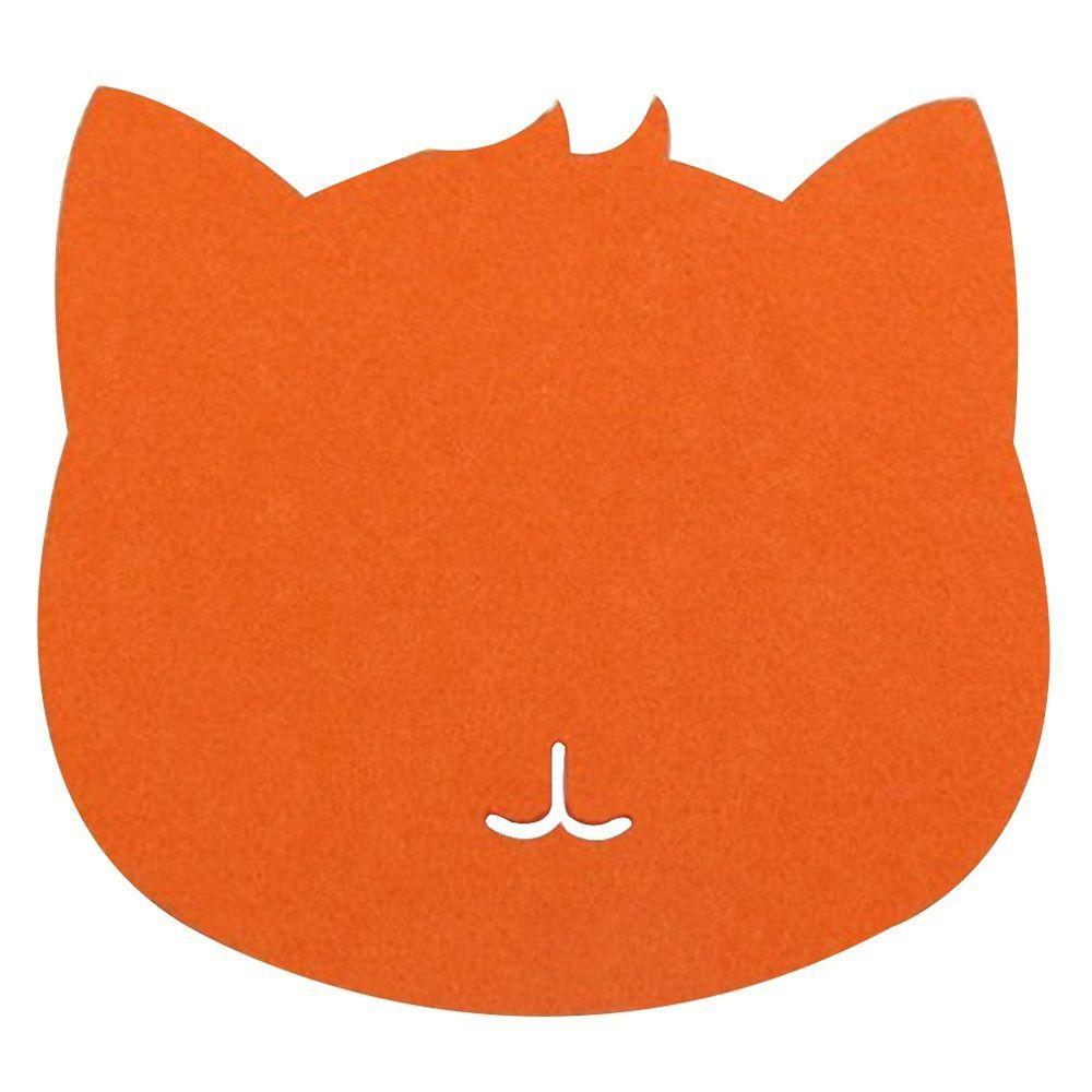 Thicken Cat Shaped Cloth Cute Optical Universal Pad Mouse Mat for Computer Cat Design