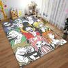 Colorful Anime Character Pattern Carpet for Bedroom or Living Room Suitable for use as an anti-slip for living room bedroom sofas