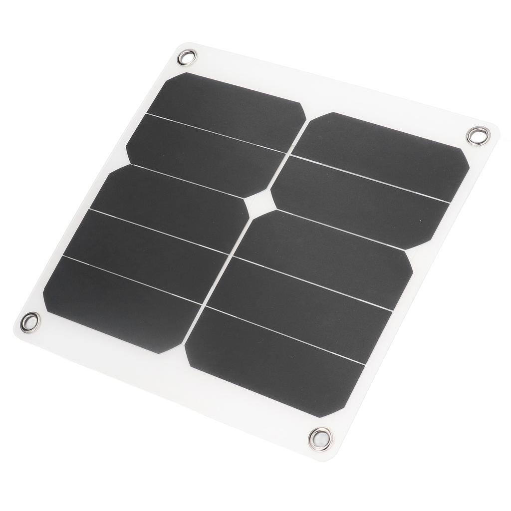 15W Solar Panels USB High Conversion Efficiency Light 5V Portable Solar Power Bank for Camping