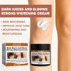 EELHOE Body Whitening Cream Fades Melanin Underarm Joints Elbow Improves Dullness Nourishes Brightening Skin Care 50g