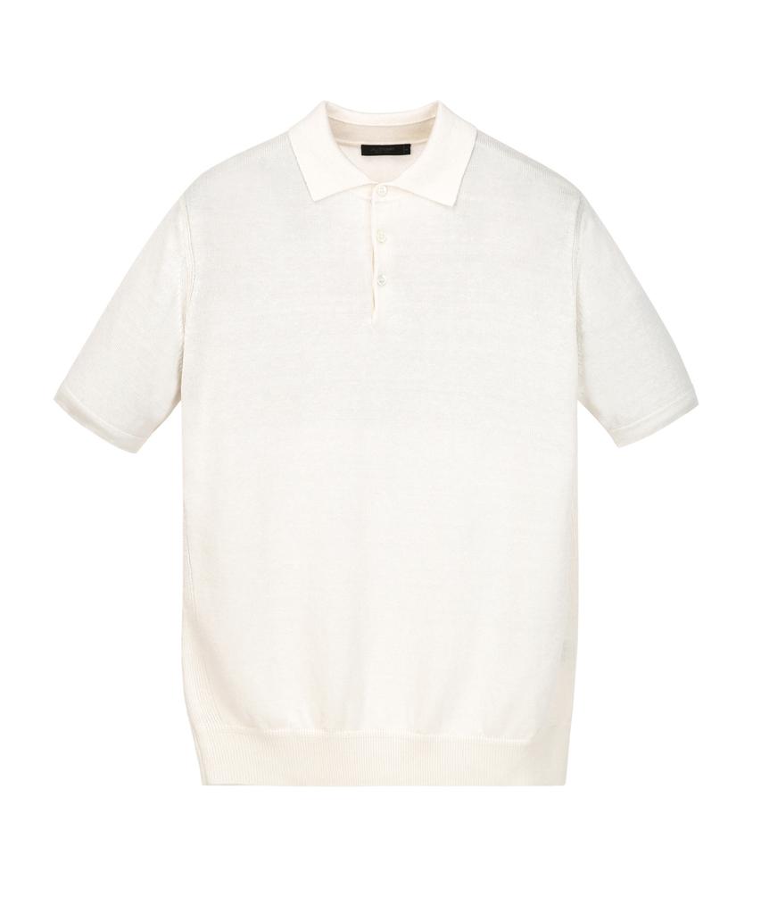 Jilseutyueoteunyuyogmaen Silk Blend Linen Collar Knit - Light Beige (Jnsw6B703I1)