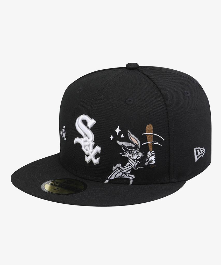 NEW ERA Looney Tunes Mlb Chicago White Sox Fitted Cap Black 60857868
