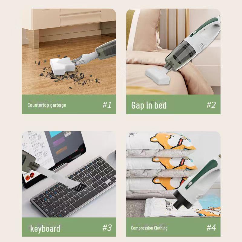 Беспроводной ручной пылесос: Многофункциональный, мощный пылесос для использования в автомобиле и дома