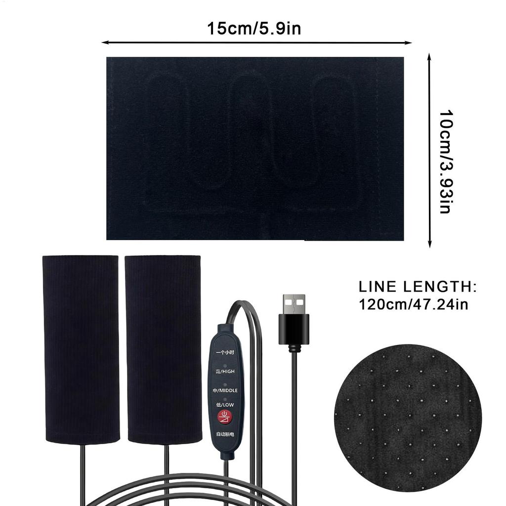 Motorcycle Heated Grips 3 Temperature Warmer Fast Heating Motorcycle Handle Cover For Outdoor Riding During Commuting Touring