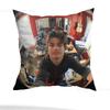 Joe Keery Stranger Pillow Case Anti-Dustmite Pillowcase Invisible Zipper Silky Short Plush Sofa Cushion Cover