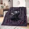 Hunter Anime Print Blanket Warm  Comfortable Flannel Blanket Suitable for Bedrooms, Sofas, Beds, Chairs, Picnics, Travel