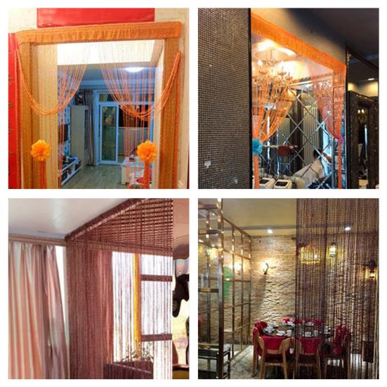 Yousheng Glitter Door Wartain с серебряной лентой, гибкая блестящая кисточка, Flash Line, занавеска для балкона