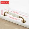 NAIERDI Bronze Creamic Cabinet Handles Knobs Drawer Pulls Kitchen Door Handles Furniture Handle Cabinet Door Furniture Hardware