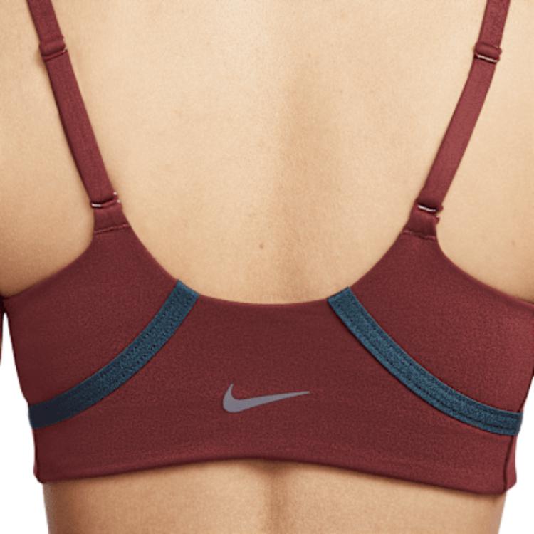 Nike Женский спортивный бюстгальтер с легкой поддержкой и легкой подкладкой, трансформируемый, HF5367-619