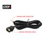 GTEFO One Set 2", 2.35", 2.5", 2.75", 3.0" Universal Electric Exhaust Control Kit Remote Control Exhaust Control Two Valves