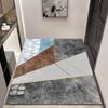 Floor Mat Door Mat Light Luxury Simple Design Entrance Mat Dirt Resistant No Wash Floor Mat