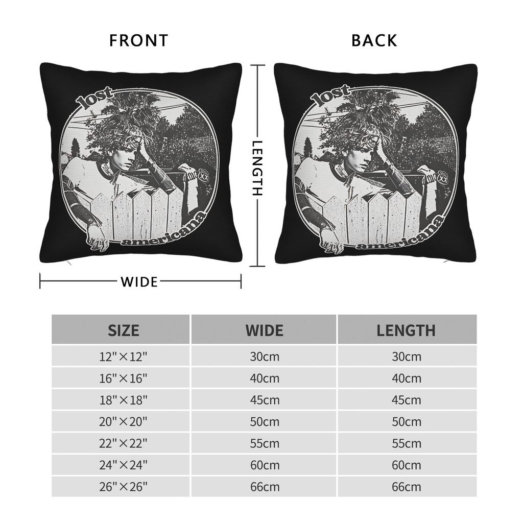 Наволочка MGK Полиэстер Чехол для подушки Декоративный Чехол для декоративной подушки Machine Gun Kelly Домашний Прямая поставка 4040см