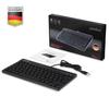 Perixx Backlit Membrane Space Saving PERIBOARD-326US Keyboard, Wired, Compact, USB, Small, Tenkeyless, Keys, [Official Warranty] (English Layout,