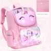 Милый рюкзак с рисунком единорога, школьный рюкзак для учащихся начальной школы, защита позвоночника, школьные сумки для девочек, космическая сумка принцессы, 1, 3, 6 классов