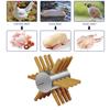 Машина для ощипывания кур Машина для ощипывания птицы Машина для ощипывания перьев из нержавеющей стали с резиновыми пальцами Простой и безопасный инструмент для ощипывания птицы