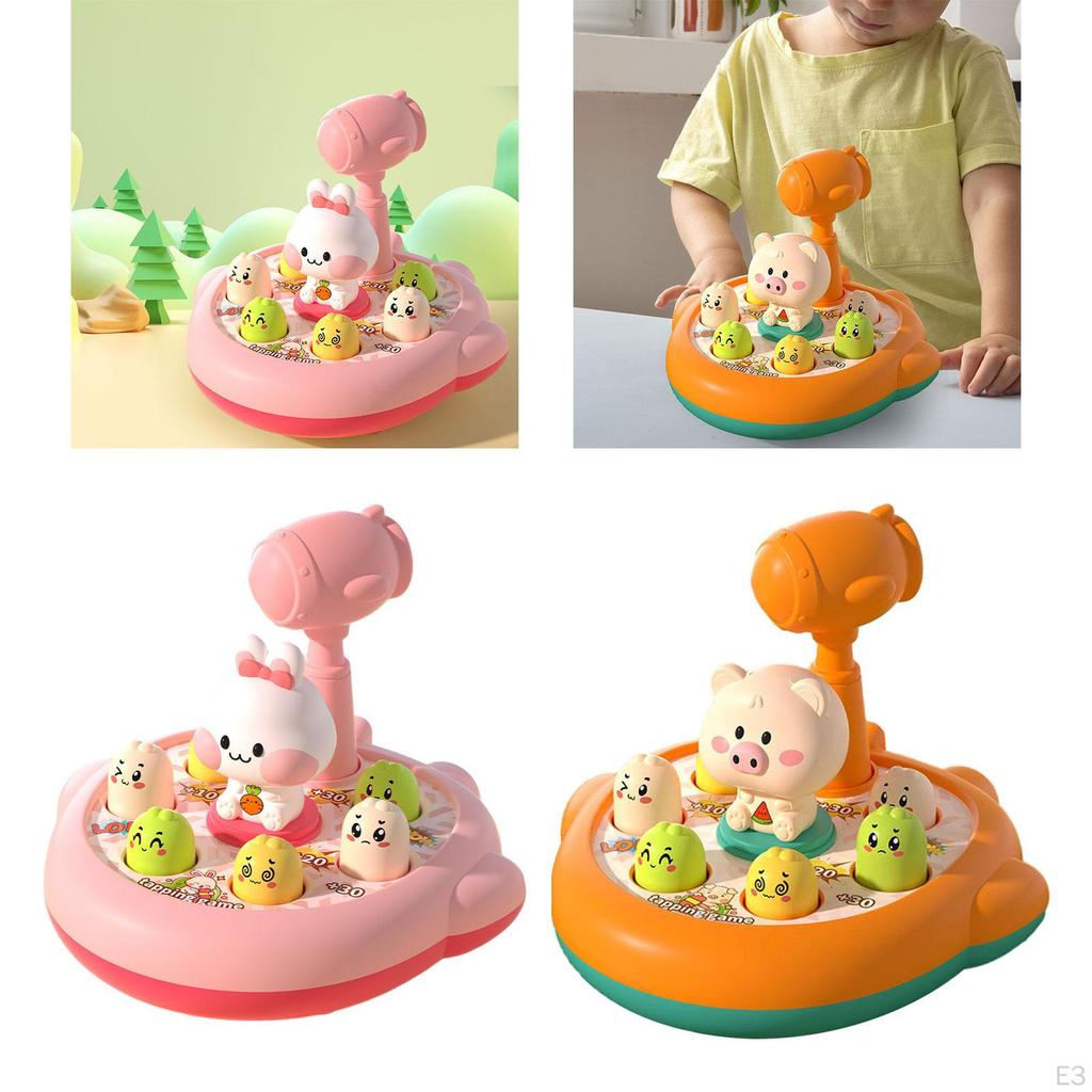 Mole Whacking Game for Family Fun and Skill Development