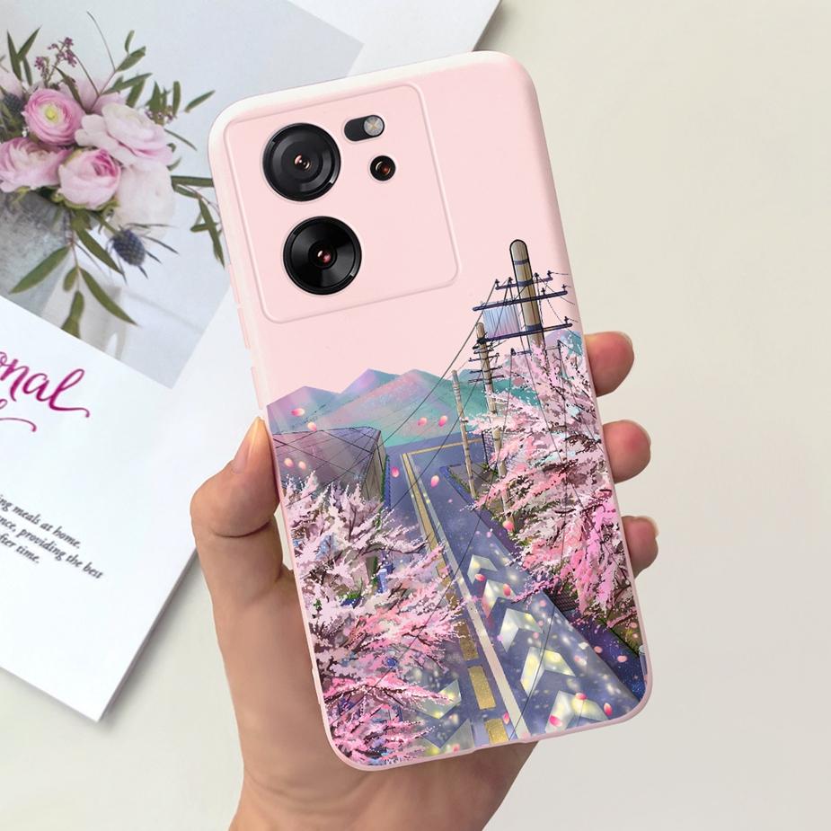 Чехол для Xiaomi 13T Pro Mi13T Милый Модный Мультяшный Чехол 6.67'' Мягкий Силиконовый Чехол для Телефона для Xiaomi Mi 13T Pro 13TPro Задняя Крышка