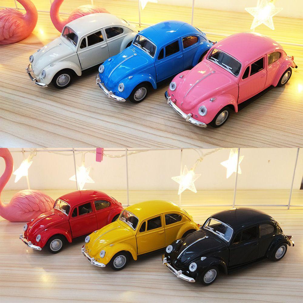 1/36 Scale Diecast Metal Pull Back Action Drives Car Forward Car Model Toy Christmas Birthday Gifts for Kids