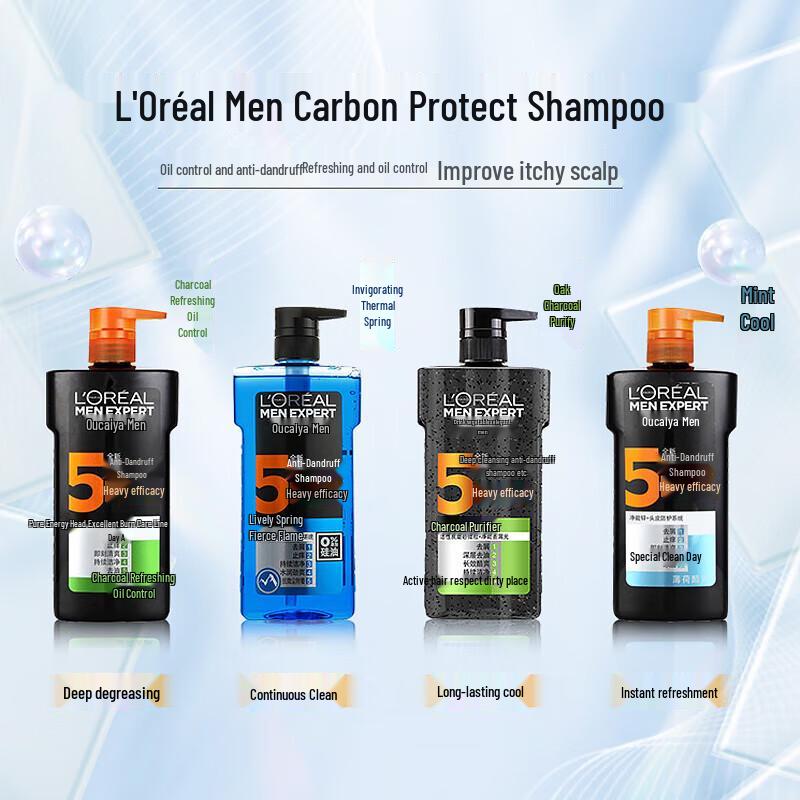 L'Oréal Men's Charcoal Fresh Шампунь против перхоти