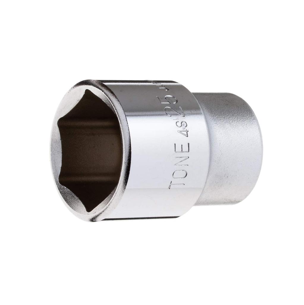 TONE Socket Drive Angle Width Across Flats 25mm (Hexagonal) 4S-25 12.7mm (1/2")
