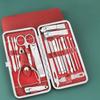 19Pcs Stainless Steel Nail Clippers Set Home Nail Care Kit Creative Manicure Kits  Gift