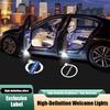 LED Car Door Logo Projector Light For Volvo XC90 V90 V60 XC60 V40 S80 S60 S90 C40 XC40 V70 XC70 C30 C70 EX90 Rdesign Accessory