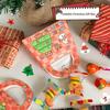 Christmas Eve Portable Gift Box Cartoon Cute Foldable Gifts Packaging Case Empty Bag Snack Candy Pouch Festival Party Supplies