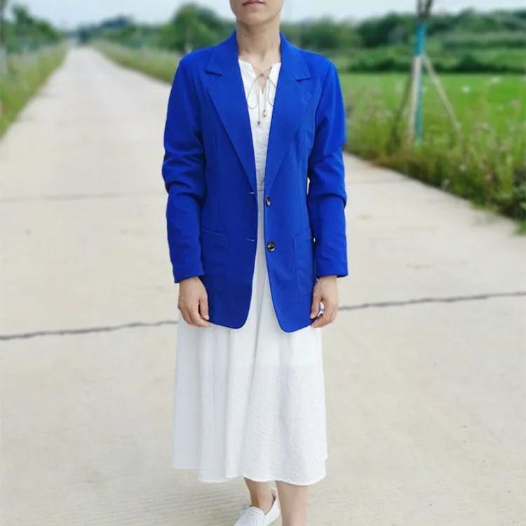 Женский пиджак, весенне-осенний женский пиджак с длинными рукавами