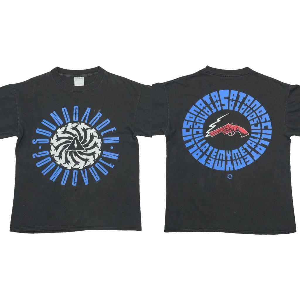 1992 Soundgarden Graphic Vintage T Shirt Men Women Oversized Y2k Streetwear Casual Loose Y2k Short Sleeved Unisex Female Male Clothing