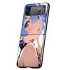 Чехол для телефона R-Rem Re Zero Аниме для Samsung Galaxy Z Flip 7 6 5 4 3 5G Flip7 Flip6 Flip5 Flip4 Flip3 Черный Fundas Shell