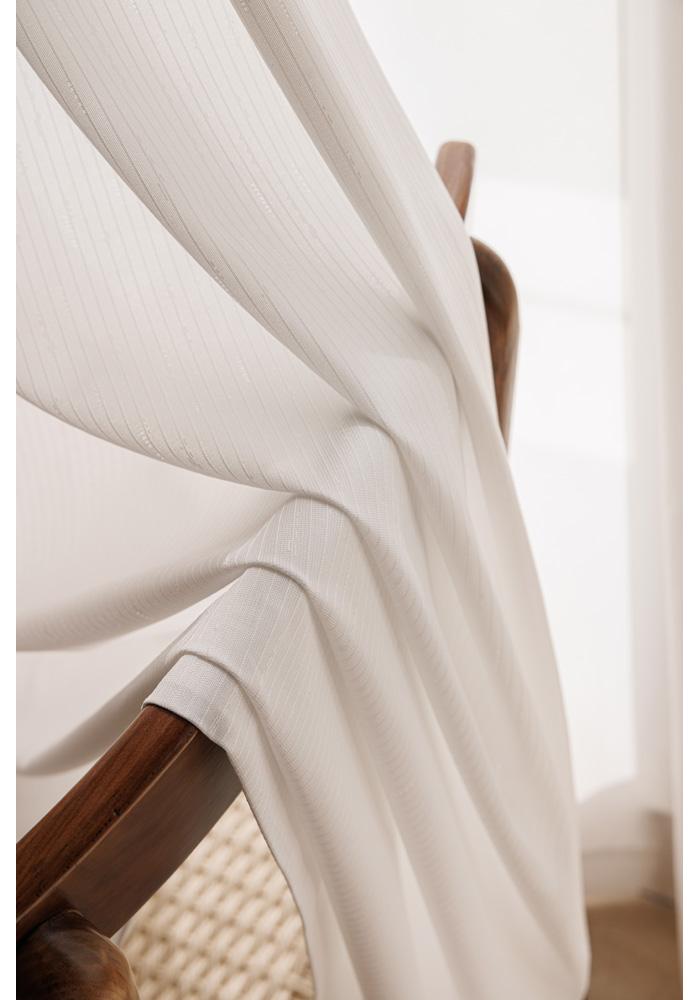 Transparent Gauze Curtains & Valances for Living Room Luxury, Pure White Light Sheer Curtains Home Window Curtain Fabric Rolls
