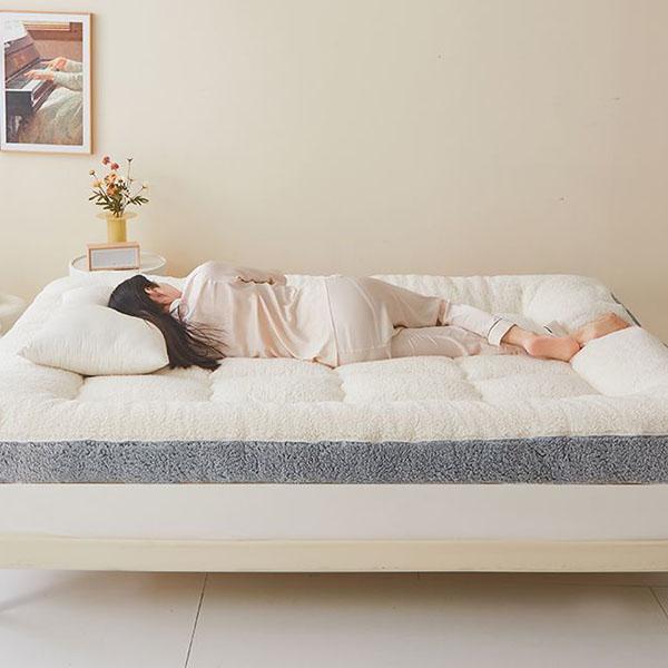 WTEMPO Толстый большой однотонный простой складной матрас двухсторонний в наличии подушки для дома и отеля мягкий татами матрас