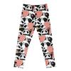 Girls' Cute Cartoon Print Sports Leggings - Stretchy and Stylish Tights