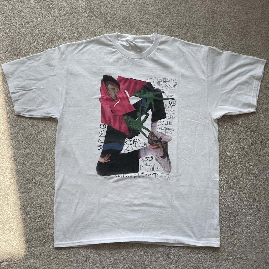 King Krule White Short Sleeve Shirt Unisex Cotton For Adult Tee All Size