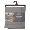 Taie d'oreiller "Carina" coton gris souris 50x70cm - Atmosphera createur d'interieur
