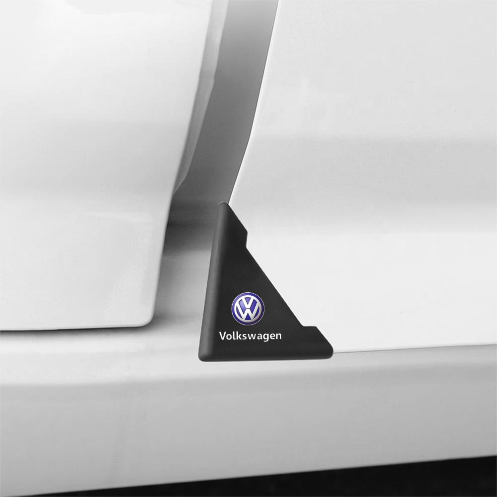 Наклейки-уголки на двери автомобиля Защита от царапин Наклейки для Volkswagen GTI Golf Polo 6 7 Passat VW CC Tiguan T-ROC Jetta Re1