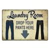 Laundry Vintage Metal Posters Tin Signs Decor Funny Metal Plaque Pin Up Girl Home Wall Art Painting