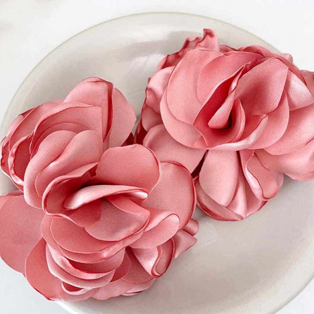 Korean Style Flower Ring Jewelry Accessories Cloth Flower Rings Sweet Flower Open Ring Women/Girls