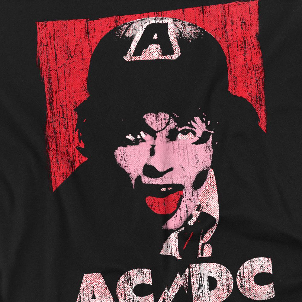 AC/DC Мужская футболка High Voltage Live 1975